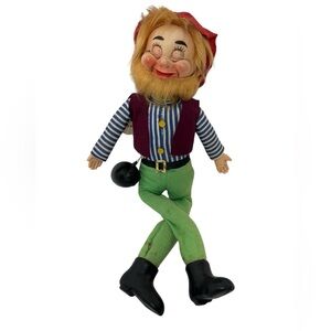 Heroism Toys Rubber Face Drunk Gnome Elf Pixie Fairy Doll Whimsical Vtg Creepy